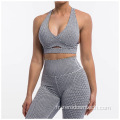 Femmes Sportswear Sportswear Crop Top Soutien-gorge et Legging